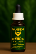 Wamdior Premium Beard Oil – White Oud Fragrance