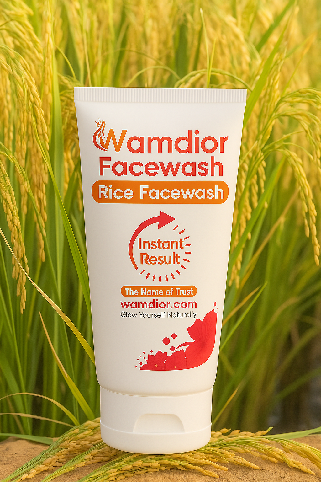 WamDior Rice Facewash